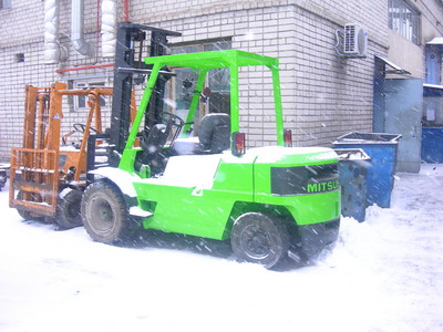 Дизельный погрузчик Mitsubishi FD35F19B