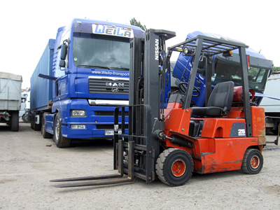 Газовый погрузчик Nissan APJ02A25PU