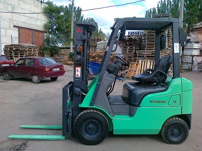 Бензиновый погрузчик Mitsubishi KFG15D-KF2D