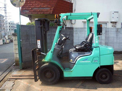Бензиновый погрузчик Mitsubishi KFGE25D-KF17D