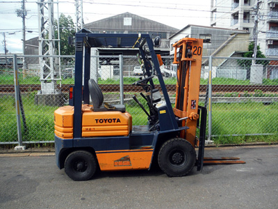 Бензиновый погрузчик Toyota 5FGL15 (61957)