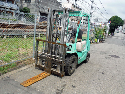 Бензиновый погрузчик Mitsubishi FG20-F17B (00712)