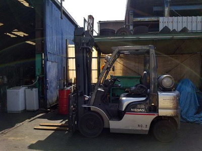Бензиновый погрузчик Nissan PL02A25D-003807