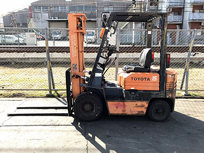 Бензиновый погрузчик Toyota 5FGL15-48515