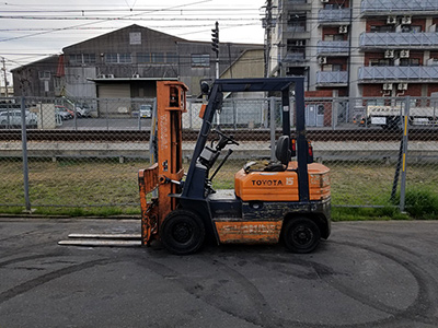 Бензиновый погрузчик Toyota 5FGL15-64268