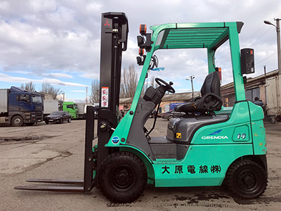 Бензиновый погрузчик Mitsubishi KFGE14D-KF34-80020