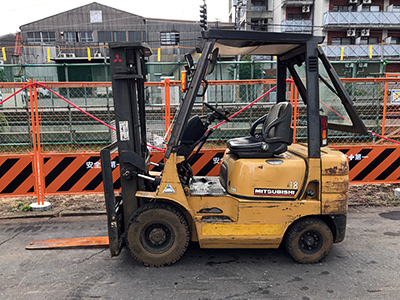 Бензиновый погрузчик Mitsubishi FG18D F25B-71357