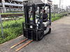 Вилочный погрузчик Nissan L01A15W L01-000580 (3)