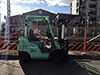 Вилочный погрузчик Mitsubishi FGE15T F34-02424 (2)