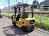 Дизельный погрузчик Mitsubishi FD15D-F16C (2)