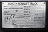 Электропогрузчик Toyota 7FBMF16 (4)